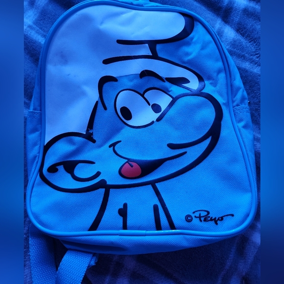 Smurfs Mini Backpack, Year: 2010. - Picture 2 of 7